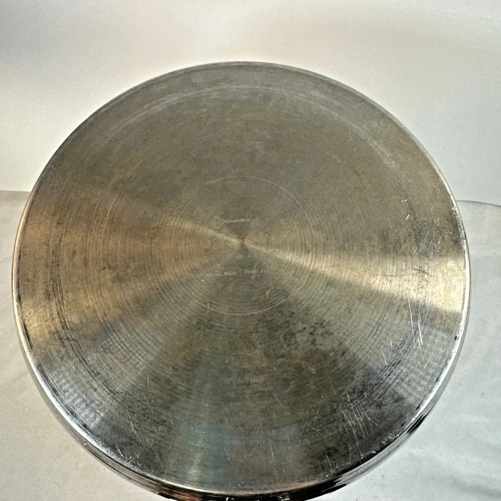 Threshold Stainless 6 qt Stockpot With Lid Oven Safe 500f Nice Quality Heavy EUC